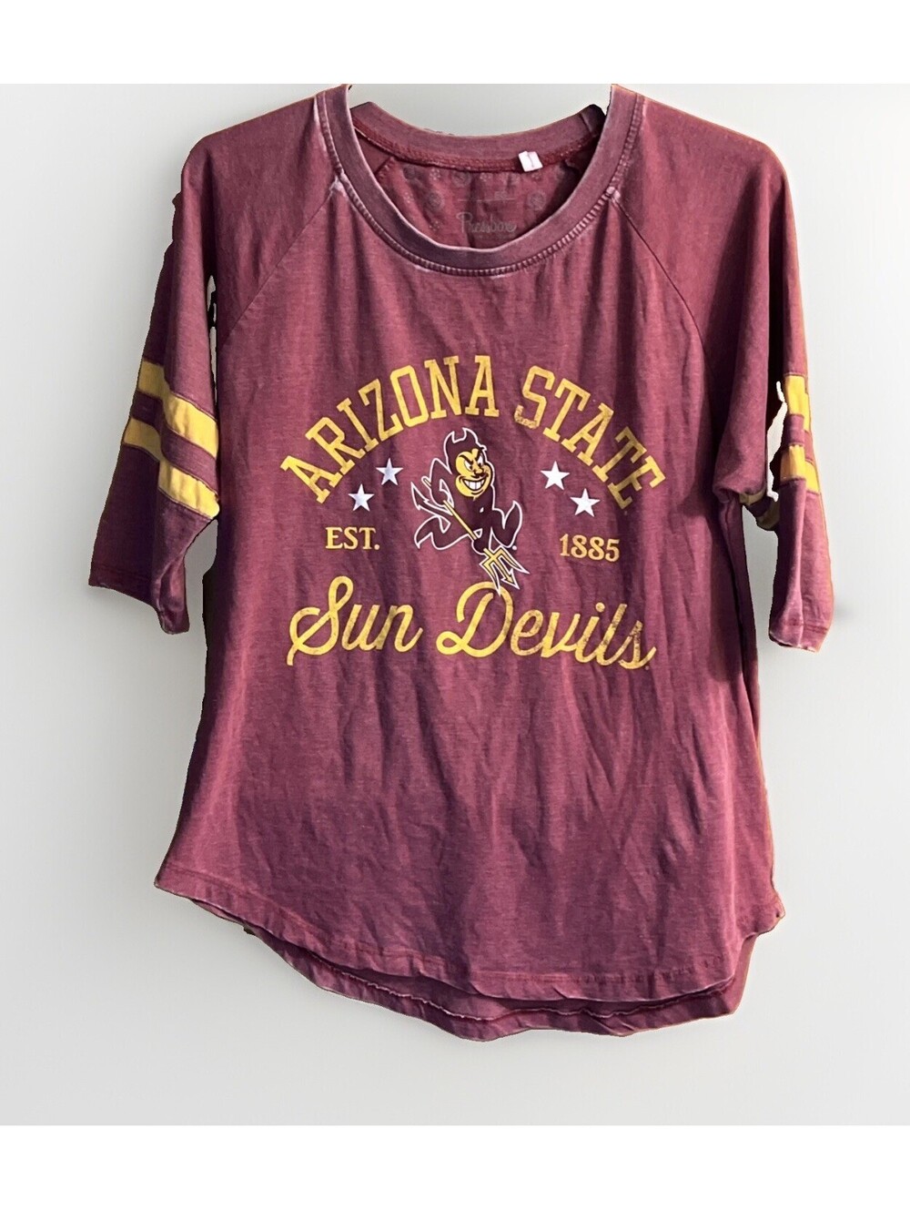 Arizona State Sun Devils Pressbox Tee XL Burnout Heather